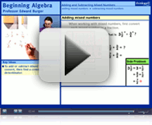 Beginning Algebra Video lessons